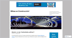 Desktop Screenshot of bilbaoenconstruccion.com